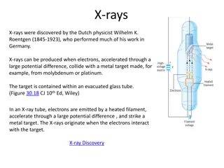 Discovering X-Rays: History, Spectra, and Moseley's Law