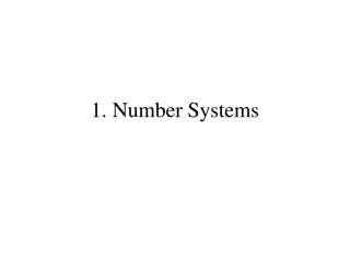 Understanding Number Systems and Conversions