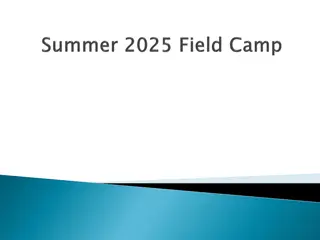 In-Depth Capstone Courses for Geology BS Degree: Geol 409 and 410 Summer 2025
