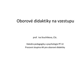Advancements in Field of Didactics: Current Scenario and Future Prospects