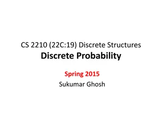 Understanding Discrete Probability and Sample Spaces