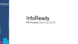 Understanding IFR Process and Workflow at SUNY Upstate Medical University