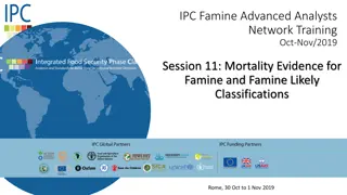 Mortality Evidence for Famine Classifications and Key Considerations