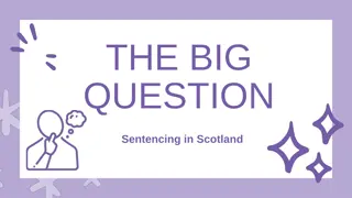 Exploring Fairness in Sentencing: Scotland's Justice System Under Scrutiny