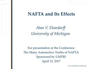 Effects of NAFTA on Trade: Analysis and Key Findings