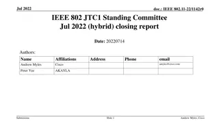 IEEE 802.11-22/1142r0 Review and Recommendations
