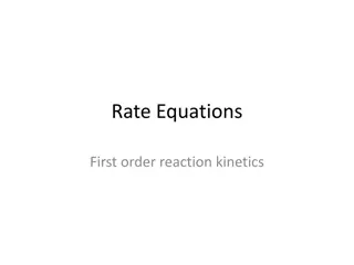Understanding First Order Reaction Kinetics: Rate Equations and Graphical Analysis