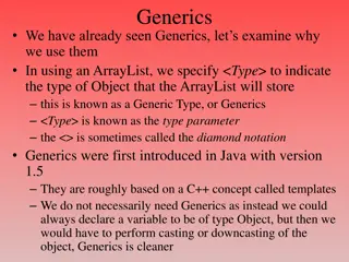 Understanding Java Generics for Efficient Code
