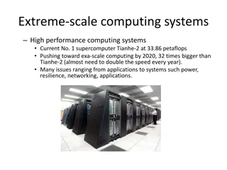 Unleashing the Potential of Extreme-Scale Computing Systems