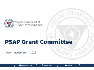 Grant Committee Meeting Updates and Funding Requests