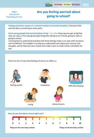 Understanding and Coping with School-related Worries