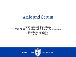 Principles of Software Development at Saint Louis University