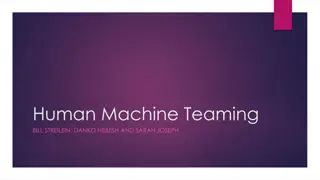 Evolution of Human-Machine Teaming and Cyber Use Cases