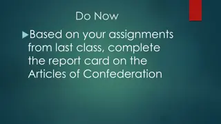Insights into the Articles of Confederation and Its Significance