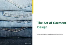 Exploring the Art of Garment Design: Structural and Decorative Elements