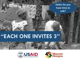 Engage Communities in Social Mapping and Dialogue for Family Planning