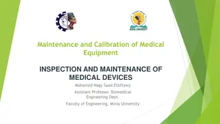 Maintenance and Calibration of Medical Equipment: Essential Insights