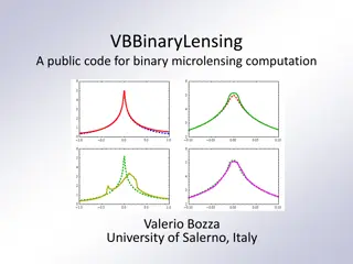 VBBinaryLensing - Binary Microlensing Computation Code