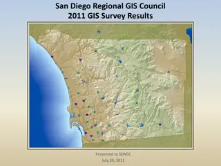 San Diego Regional GIS Council 2011 Survey Results