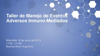 Management of Immune-Mediated Adverse Events Workshop - Buenos Aires, Argentina