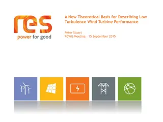 Understanding Low Turbulence Wind Turbine Performance