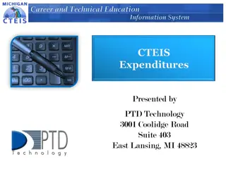 CTEIS Expenditures Report: Guidelines and Process