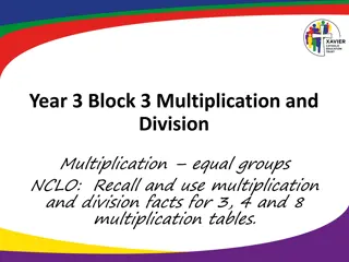 Mastering Multiplication and Division Concepts in Year 3: Strategies and Practise