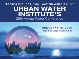 Water Conference Agenda Highlights and Discussion Topics