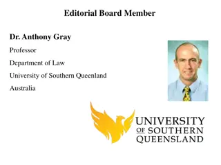 Constitutional Law and Human Rights: Dr. Anthony Gray's Expertise