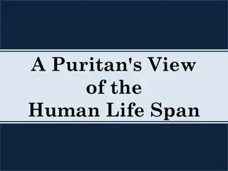 Puritan's Perspective on Human Life Span