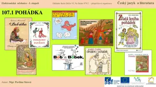 Electronic Textbook for Elementary School: Czech Language and Literature