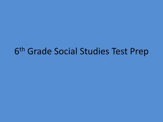 6th Grade Social Studies Test Prep on Latin America: Geography, Economics, Government, History, and Environment