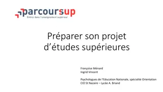 Guide to Higher Education Study Preparation by Psychologists Françoise Ménard and Ingrid Vincent