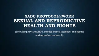 Exploring Sexual and Reproductive Health in the SADC Region