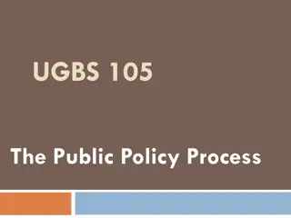 Understanding Public Policy Process and Types
