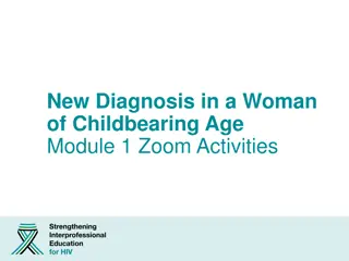 Effective Strategies for Supporting a Newly Diagnosed HIV Patient in a Woman of Childbearing Age
