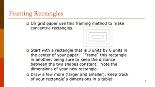 Understanding Concentric Rectangles and Proportional Reasoning