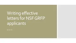 Effective Strategies for NSF GRFP Reference Letters | Guidelines & Deadlines
