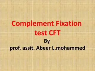 Understanding Complement Fixation Test (CFT) Procedure and Interpretation