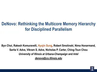 Rethinking the Multicore Memory Hierarchy for Disciplined Parallelism