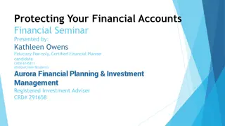 Protecting Your Financial Accounts Seminar Insights