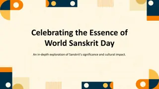 Exploring Significance and Impact of World Sanskrit Day