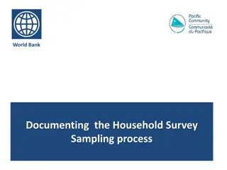 Understanding the Importance of Documentation in Household Survey Sampling
