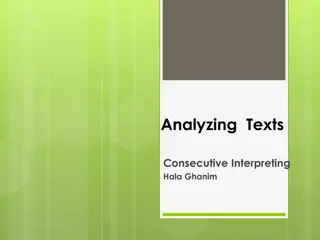 Effective Strategies for Analyzing and Interpreting Texts