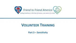 Empathy and Sensitivity Training for Senior Volunteers