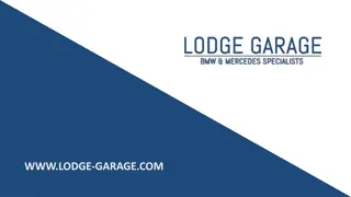 BMW Car Repair Servicing At Lodge Garage
