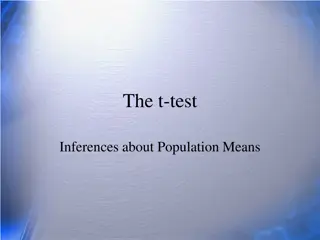 Understanding the T-Test: Applications, Varieties, and Usage