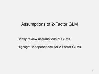 Understanding Assumptions and Pseudo-Replication in Two-Factor GLMs