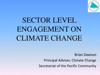 Understanding Sector-Level Engagement on Climate Change