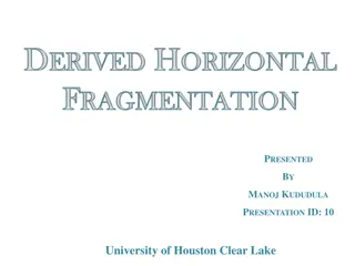 Database Schema Fragmentation Optimization